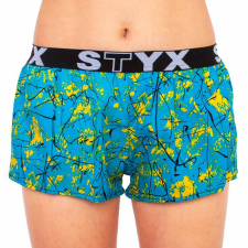 Női bő szárú boxeralsók Styx art sportos gumipánt Jáchym (T851) XL női alsó