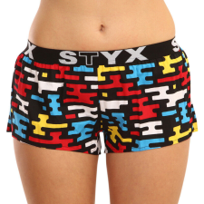 Női bő szárú boxeralsók Styx art sportos gumipánt lapos (T1154) S női alsó