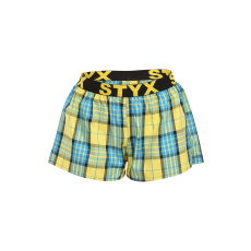  Női bő szárú boxeralsók Styx sportos gumipánt többszínű (T1002) XL