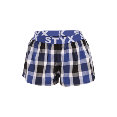  Női bő szárú boxeralsók Styx sportos gumipánt többszínű (T1019) L