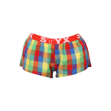  Női bő szárú boxeralsók Styx sportos gumipánt többszínű (T925) L