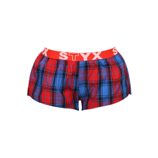  Női bő szárú boxeralsók Styx sportos gumipánt többszínű (T927) L