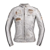  Női bőr motoros kabát W-TEC Sheawen Lady White New S fehér