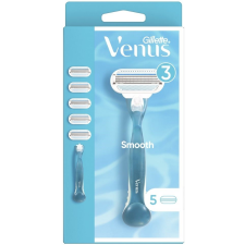 Női borotva GILLETTE Venus Smooth Classic + fejek 5 db eldobható borotva