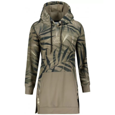  Női funkcionális kiterjesztett pulóver prémium ALTISPORT VOJ/ALW094MI03 BARNA méret: XL