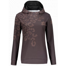 Női funkcionális pulóver prémium ALTISPORT VOJ/ALW047MI01 SÖTÉTBARNA méret: XXXL női pulóver, kardigán