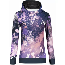  Női funkcionális pulóver prémium ALTISPORT VOJ/ALW055MI01 FEKETE -VIOLET méret: XL