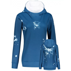  Női funkcionális pulóver prémium ALTISPORT VOJ/ALW077MI01 KÉK méret: XS
