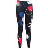  Női hosszú, prémium funkcionális leggings ALTISPORT VOJ/ALW036LEG01 HEXA FEKETE méret: XL