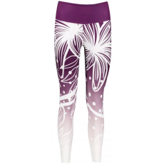  Női hosszú, prémium funkcionális leggings ALTISPORT VOJ/ALW045LEG01 LILA/FEHÉR méret: XS
