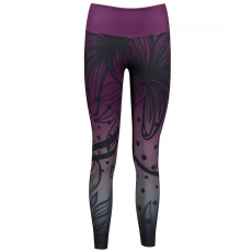  Női hosszú, prémium funkcionális leggings ALTISPORT VOJ/ALW045LEG01 LILA/FEKETE méret: XXL