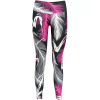  Női hosszú prémium leggings ALTISPORT VOJ/ALW001LEG01 FEKETE/RÓZSASZÍN méret: XXXL