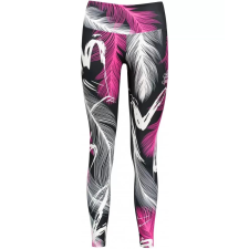 Női hosszú prémium leggings ALTISPORT VOJ/ALW001LEG01 FEKETE/RÓZSASZÍN méret: XXXL női nadrág
