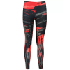  Női hosszú prémium leggings ALTISPORT VOJ/ALW010LEG01 FEKETE ÉS PIROS méret: M