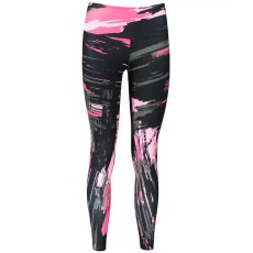  Női hosszú prémium leggings ALTISPORT VOJ/ALW010LEG01 FEKETE/VILÁGOS RÓZSASZÍN méret: XXXL