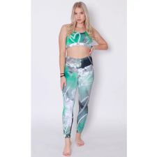 Női hosszú prémium leggings ALTISPORT VOJ/ALW017LEG01 TÜRKIZ méret: XXL női nadrág