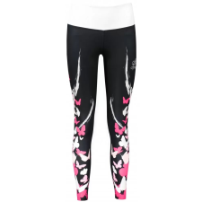 Női hosszú prémium leggings ALTISPORT VOJ/ALW022LEG01 FEKETE RÓZSASZÍN méret: XL női nadrág