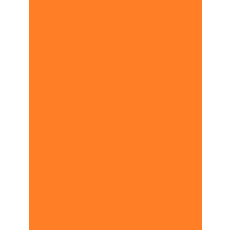  Női IMPERIAL hosszú ujjú környakas pamut póló, SOLS SO02075, Orange-S
