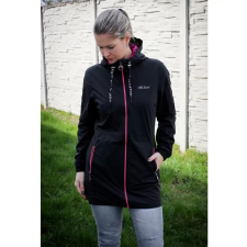  Női kabát ALTISPORT CHELSIE FEKETE/RÓZSASZÍN méret: XL női dzseki, kabát