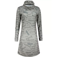  Női meghosszabbított prémium pulóver ALTISPORT VOJ/ALW067MI06 VILÁGOSBARNA méret: XXXL