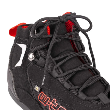  Női motoros cipő W-TEC Dinvara fekete-piros 38 motoros csizma