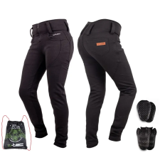  Női motoros leggings W-TEC Wombutta fekete 3XL motoros nadrág