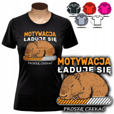 NŐI NYOMTATOTT PÓLÓ - CAPYBARA MOTIVÁCIÓS FELTÖLTÉS - XS női póló