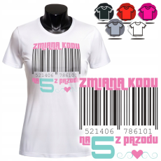  NŐI NYOMTATOTT PÓLÓ - DESIGN AJÁNDÉK SZÜLETÉSNAP 50 KÓD - L