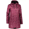  Női őszi kabát ALTISPORT OWEDA LJCB628 BURGUNDIA méret: 4XL