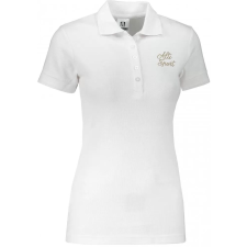  Női póló gallérral ALTISPORT ALW056210 FEHÉR ARANY méret: XXL női póló