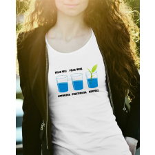  Női póló kertészeknek - Optimista kertész női póló