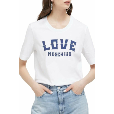  Női póló Love Moschino W4F154K S INTL Fehér