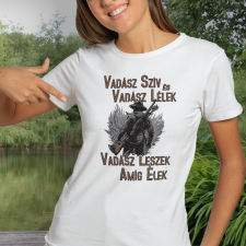 Női póló vadásznak - Vadász szív és lélek női póló