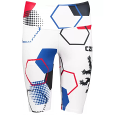  Női prémium funkcionális leggings térd felett ALTISPORT VOJ/ALW036LEG02 HEXA FEHÉR méret: XXL