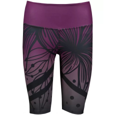  Női prémium funkcionális leggings térd felett ALTISPORT VOJ/ALW045LEG02 LILA/FEKETE méret: XL