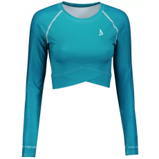 Női prémium, hosszú ujjú funkcionális crop felső ALTISPORT VOJ/ALW000TR04 KEROZIN méret: M