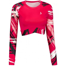  Női prémium, hosszú ujjú funkcionális crop felső ALTISPORT VOJ/ALW039TR04 VIVA MAGENTA méret: XS