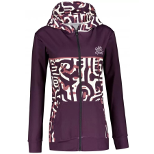 Női pulóver a zip prémiumon ALTISPORT VOJ/ALW060MI02 BURGUNDIA méret: XS női pulóver, kardigán
