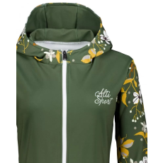  Női pulóver a zip prémiumon ALTISPORT VOJ/ALW063MI02 KHAKI méret: XS