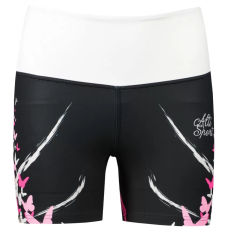  Női rövid prémium leggings ALTISPORT VOJ/ALW022LEG03 FEKETE RÓZSASZÍN méret: L