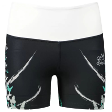  Női rövid prémium leggings ALTISPORT VOJ/ALW022LEG03 FEKETE/TÜRKIZ méret: L