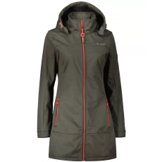  Női softshell kabát ALTISPORT CIARA KHAKI/PIROS méret: XXL