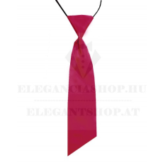  Női szatén gumis nyakkendő - Burgundi