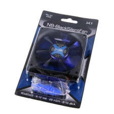 NOISEBLOCKER Ventilátor noiseblocker blacksilent fan x2 8cm itr-x-2 hűtés