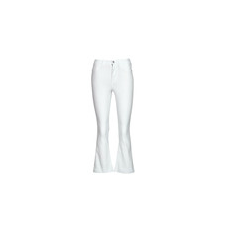 Noisy May Ruhák NMSALLIE HW KICK FLARED JEANS VI163BW S* Fehér US 30 / 32