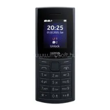 Nokia 110 4G mobiltelefon, Dual SIM, éjkék (TA-1661) (1GF032BPE1L04) mobiltelefon