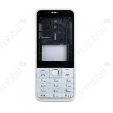 Nokia 230 Előlap +billentyűzet, ezüst mobiltelefon, tablet alkatrész