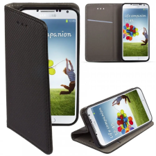  Nokia 2.2 Telefontok - fekete mágneses szilikon keretes könyvtok tok és táska