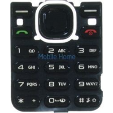 Nokia 5220 billentyűzet / gombsor fekete mobiltelefon kellék