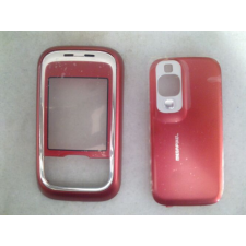 Nokia 6111 elő+akkuf, Előlap, bordó mobiltelefon, tablet alkatrész